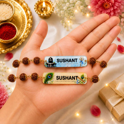 Personalized Acrylic Name Rakhi
