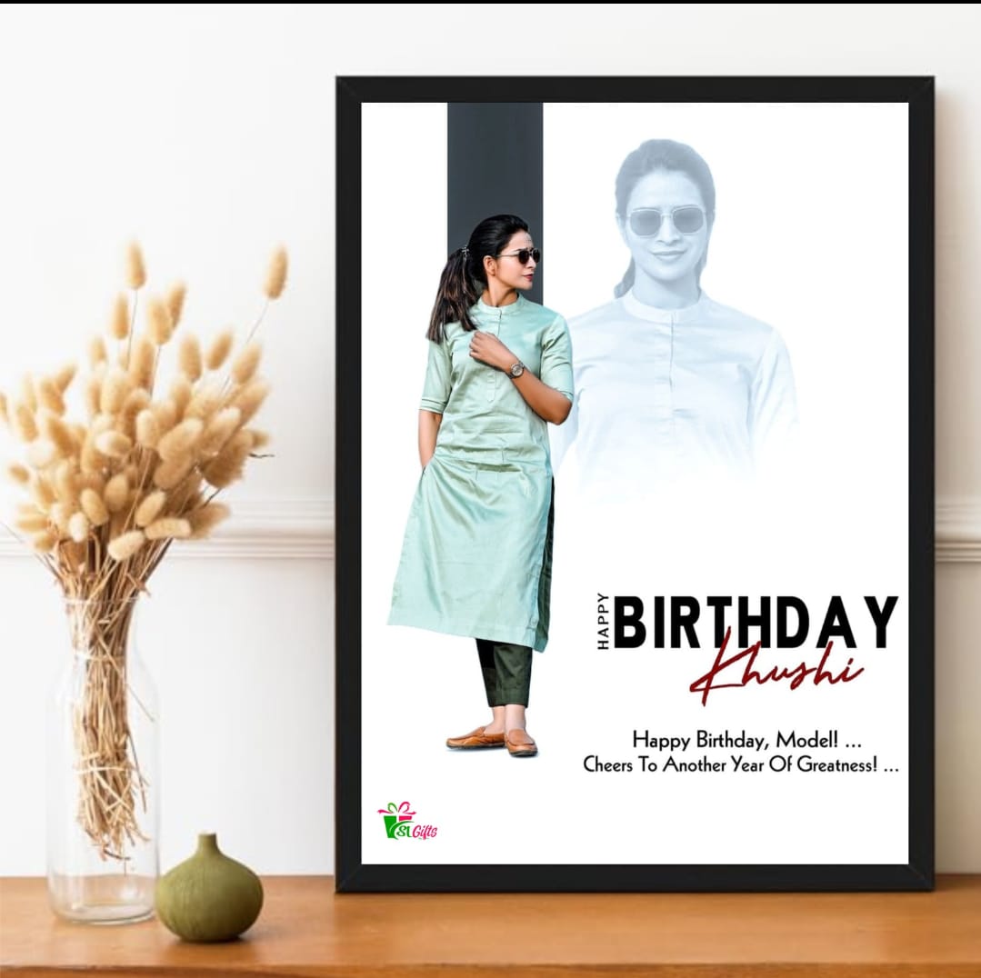 Personalized Baby Birth Details Frame